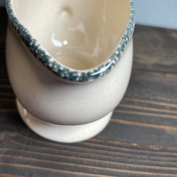 Vintage Home & Garden Party Birdhouse Stoneware Gravy Boat - Picture 6 of 7